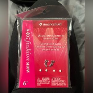 AMERICAN GIRL DOLL EARRINGS BRAND NEW